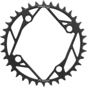 SRAM 이글 T형 E-MTB 체인링 톱니 36 속도 12 BCD 104 볼트 4 스틸 블랙