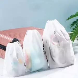 방수신발주머니 반투명 방습 다용도 여행용 파우치 더스트백