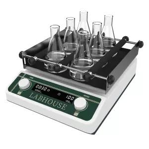 랩하우스 디지털 오비탈 셰이커 믹서 9.85x9.85 플레이트 크기 조절 가능 속도 40-200RPM 용량 2KGS