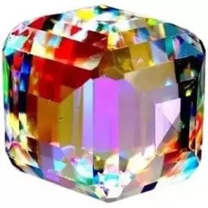 멀티컬러 매직 레인보우 미스틱 토파즈 젬스톤 50Ct 엑설런트 큐브 컷