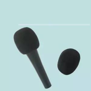 스마트폰마이크 Coms 마이크 스폰지 커버 솜 검정 마이크덮개