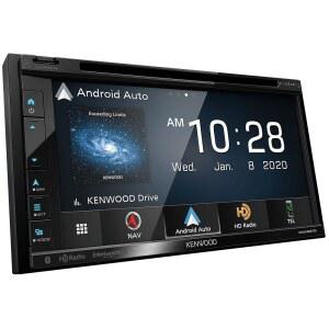 Kenwood DNX697S 6.8인치 CD /DVD Garmin 내비게이션 터치스크린 수신기, 카플레이 및 안드로이드 오토 포함