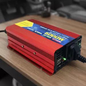 600와트 차량용 인버터 12V DC 220V AC로 변환하는 전압 변환기 자동차 충전기 인버터 (자동차 트럭 보트 R