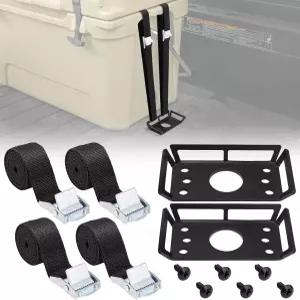 JERBOR 쿨러 타이다운 키트 폴라리스 RZR 1000 XP/터보 전 모델용 UTV 마운트 핏 예티 스트랩 오자크 26