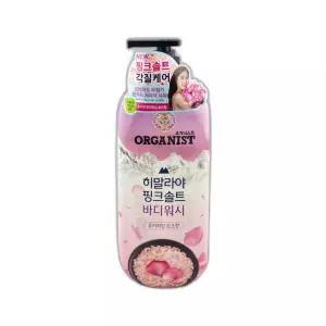 오가니스트 성분좋은 프레쉬 여행용 냄새좋은 바디클렌저 핑크솔트 로즈향 865ml 1개