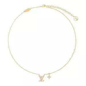 [LOUIS VUITTON][명품] 루이비통 LV 아이코닉 에나멜 목걸이 핑크 M01215