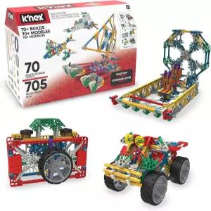 K NEX - 70 모델 빌딩 세트 705 STEM 학습 창의적 놀이 7세