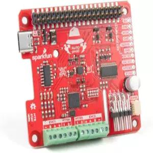 라즈베리 파이 구글 코랄 엔비디아 제트슨 등과 호환되는 SparkFun Auto pHAT 단일 로봇 패키지에 기능을