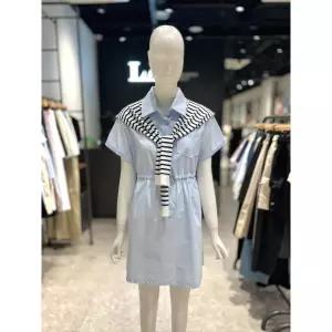 LAP [부산점] [LAP] 배색 숄 세트 미니 원피스 AQ2WO640
