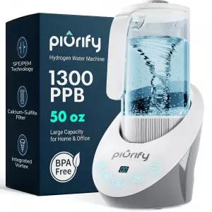 PIURIFI 3 in 1 수소수 기계 발생기 소용돌이 구조수 아칼슘 필터 자성수가 포함된 SPE/PEM 피처 BPA 프리
