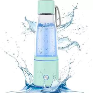 OUOQNUE 2026 수소 물병 1500-5000ppb 수소수 농도 200ml 이온 발생기 SPE/PEM 기술 RV 실외 호텔 차고 및