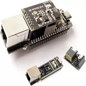 ESP32-P4 PoE 이더넷 AI 개발 보드 칩 기반 모듈 및 USB-C 전원 공급 지원 ETH 포트 MIPI-CSI/DSI 마이크