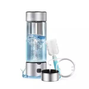 휴대용 수소 물병 460ml 발생기 충전 가능한 베이스 SPE/PEM 이이저 기술로 높은 농도 여행 사무실