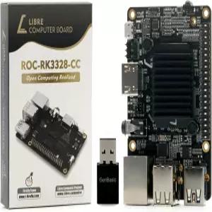 리브레 컴퓨터 ROC-RK3328-CC 레니게이드 파이 3 얼터너티브 4GB WiFi 5 BT4