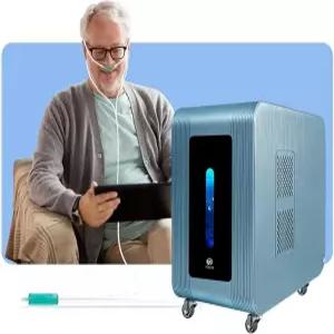 피단 테크 휴대용 수소 흡입기 300？1800ml/분 조절 가능한 유량 조용한 작동 가정 및 사무실에서 소형