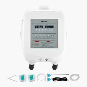 VEVOR 수소 흡입기 99.99 고순도 HO 분리 1500ml/min 1000 H+500 O 듀얼 포트 산소 가정용 바퀴가 달린