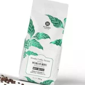 블렌드 원두 커피 부다페스트 브라질 홀빈 500g
