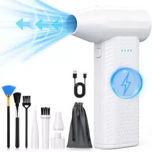압축 공기 더스터 키트 송풍기PC 전기300RPM 캔키보드 클린카 미니 스노우 블로어자동차 건조기 송풍기제트