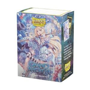 DRAGON SHIELD | GRAND ARCHIVE 매트 및 CT - 호환 포켓몬, 앨리스, 개더링과 아트 매직 튼튼한 슬리브 100 퀸 골든 TCG 부드럽고 더 프리미엄 원피스