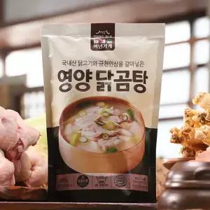TV홈쇼핑 백년가게  늘채움 인삼 영양 닭곰탕  800gx6팩