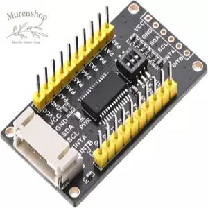 MCP23017 I/O 익스팬더 모듈 - 16 GPIO 포트 브레이크아웃 보드 I2C 인터페이스 듀얼 전압 3.3V/5V 로직