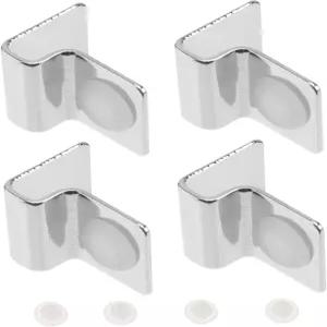 부구요 스테인리스 어항 커버 브래킷 4Pcs 수족관 뚜껑 클립 5mm 유리 액세서리에 대한 안전한 지지력 확보