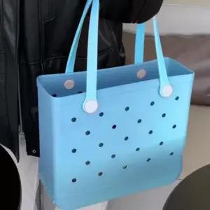 목욕 핑크 샤워 수영 실리콘 목욕바구니 사우나가방