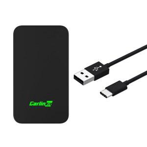 CarlinKit 5.0 무선 카플레이 /안드로이드 자동 어댑터 USB 공장 유선 자동차용 (모델 연도: 2015~2026년), 유선 카플레이 및 안드로이드 오토를 무선 동글로 변환, 대시 내비게이션에 적합