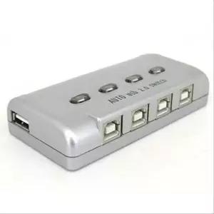 [셀러에이드]USB 공유기 4대1 USB 2.0 선택기 수동 스위치 U2411