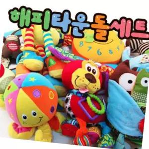 타운돌세트 영아책 소리나는인형 아기선물 아가 헝겊 촉감놀이 그림 나는 영아 동화
