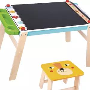 투키토이 플레이 테이블 9pcs 그림그리기장난감 색깔놀이책상 공부독서대 드미술 그리기 로잉 색칠