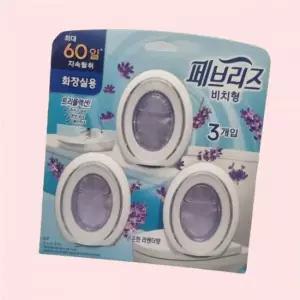 페브리즈 화장실 욕실 비치형 라벤더향 본품 향기 방향제 6.3mlx3개 화장실용 탈취제 4535773