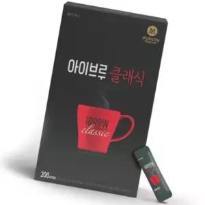 아라비카 커피 브라질 원두 블랙커피 200T