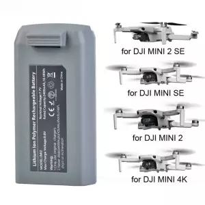 dji 호환 미니 2 SE 4K SE용 1개 2400mAh 드론 배터리 드론용 지능형 비행 액세서리