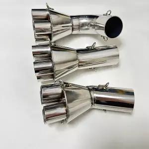 배기음튜닝 머플러 BMW 호환 K75 K100 K100RS K1100한 컬렉터 모터사이클 액세서리 스테인리스 스틸 배기