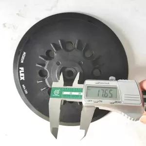 광택기 자동차 왁싱 폴리싱 유막제거 FLEX 연삭기 건식 트레이 벨크로 베이스 150mm 원형 플로킹 접착 사포