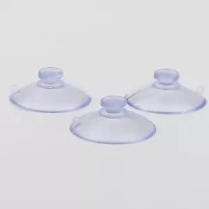 [하프클럽/알티피아]큐방 투명 흡착판 압착고무 욕실 무타공 걸이 1P
