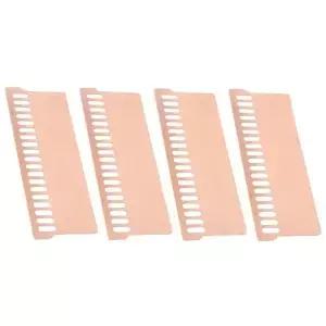 M67K4 Pcs 순수 구리 노트북 게임용 메모리 방열판 냉각 라디에이터 RAM 쿨러 0.5Mm