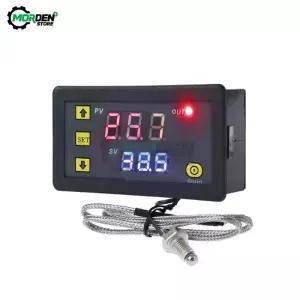 K형 열전대 온도조절기 60 C500 C 디지털 컨트롤러 가열 냉각 스위치 NTC 센서