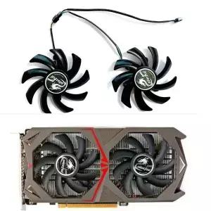 다채로운 GTX1050 1050TI 100 Tomahawk 그래픽 카드 냉각에 한 새로운 G 팬 4PIN 8M 1050 교체