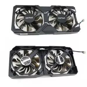 Zotac GTX 1060 그래픽 카드 냉각 팬 960 950 HA 용 2 개/몫 4 핀 쿨러 교체