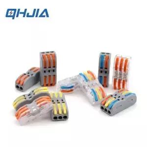 30PCS 와이어 커넥터 222 도체 SPL3 푸시 인 미니 터미널 블록 케이블 분배기 Led 라이트 버트 전기