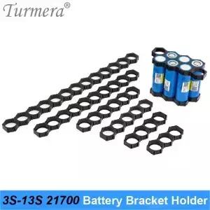 Turmera 21700 배터리 홀더 브래킷 스페이서 3S 4S 5S 6S 10S 13S 36V 48V 전기 자전거 조립 10