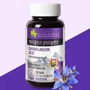 대용량 감마리놀렌산 달맞이꽃 유 보라지 오일 여성 혈행 건강 영양제 180캡슐