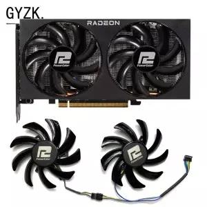 POWERCOLOR RX 5700 XT 6600 6700 파이터 경쟁 versiGraphics 카드 교체 팬의 새로운 기능