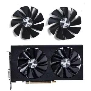 2pcs 95mm CF1015H12D 이어 RX570 580 G 쿨러 라데온 470 480 570 그래픽 냉각 팬