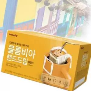 핸드드립 원두커피 콜롬비아 드립백 8g 24개입