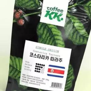 싱글 코스타리카 원두 스페셜티 코스타리카 커피 200g 홀빈 드립 선물