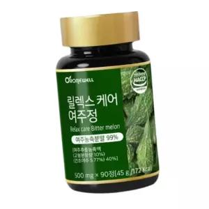 대용량 국산 유기농 여주 정 진액 엑기스 농축액 추출물 가루 90정