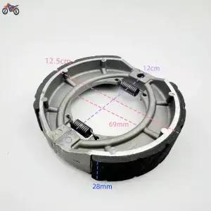 1PC 후면 드럼 브레이크 신발 패드 125mm GS GN125 125cc 오토바이 스쿠터